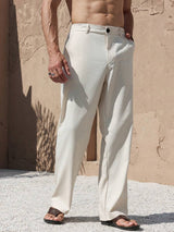 LINEN PANTS WITH POCKETS