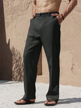 LINEN PANTS WITH POCKETS