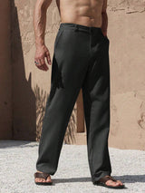 LINEN PANTS WITH POCKETS