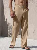 LINEN PANTS WITH POCKETS