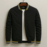 Maverick™ - Stylish Striped Bomber Jacket