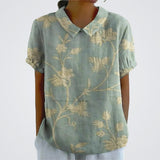 Lina | Blouse with Floral Design |
