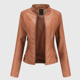 Giorgina™ - Stylish Leather Jacket for Women