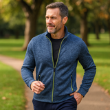 Kasper | Classic Zip-Up Cardigan