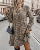 Lavinia™ – Printed Long Sleeve Dress