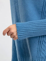 Scarlett | Chic High-Neck Knit Sweater & Loose Trousers Set