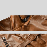 Flint | Refined Leather Jacket
