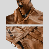 Flint | Refined Leather Jacket