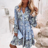 ANTONIA I STYLISH FLOWERED DRESS