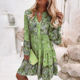 ANTONIA I STYLISH FLOWERED DRESS