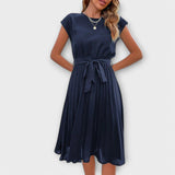 Claire | Casual Pleated Dress