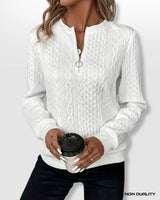 Non-Duality Zip-Up Sweatshirt