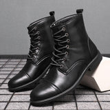 Morgan | Faux Leather Ankle Boots