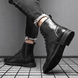 Morgan | Faux Leather Ankle Boots