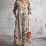 Rose™ – Floral Print Dress for Elegant Ease