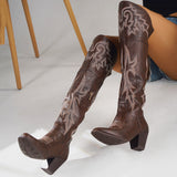 Cheyenne | Classic Over-the-Knee Cowboy Boots