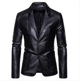 Rasmus™ Urban – Slim-Fit Blazer made of Faux Leather (multiple colors)