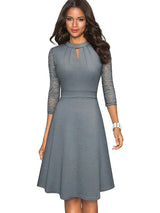 ELKE I ELEGANT LACE DRESS
