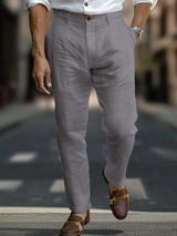 ITALIAN CHIC LINEN PANTS