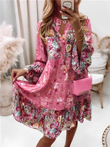 ANTONIA I STYLISH FLOWERED DRESS