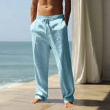 LINEN OCEAN PANTS
