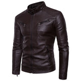 Anders™ Flex – Casual leather jacket in multiple colors