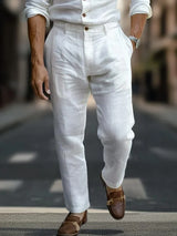 ITALIAN CHIC LINEN PANTS