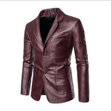 Rasmus™ Urban – Slim-Fit Blazer made of Faux Leather (multiple colors)
