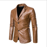 Rasmus™ Urban – Slim-Fit Blazer made of Faux Leather (multiple colors)