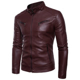 Anders™ Flex – Casual leather jacket in multiple colors