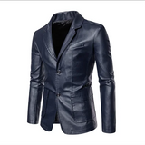 Rasmus™ Urban – Slim-Fit Blazer made of Faux Leather (multiple colors)