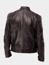 Lucas - Classic Leather Jacket