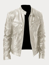 Chiron - Casual Leather Jacket