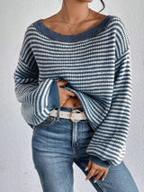 Milo Drop Shoulder Knit Sweater