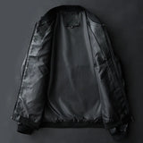 Emil™ Classic – Minimalistic Leather Jacket with Smooth Finish