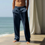 LINEN OCEAN PANTS