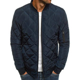 Jacob™ - Cotton Jacket with Diamond Pattern
