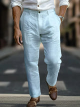 ITALIAN CHIC LINEN PANTS