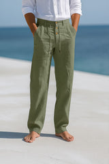 LIGHT SUMMER PANTS MADE OF LINEN