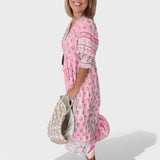 Marlena | Dress with V-Neck and A-Line Silhouette