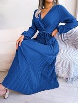 Naomi | Pleated Dress Festive