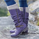 Laluna® | Ankle Boots With Side Zipper