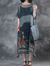 EDELGARD I CLASSIC MIDI DRESS