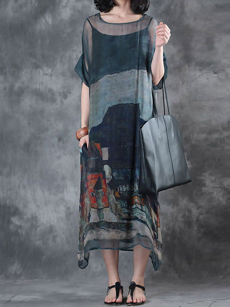 EDELGARD I CLASSIC MIDI DRESS