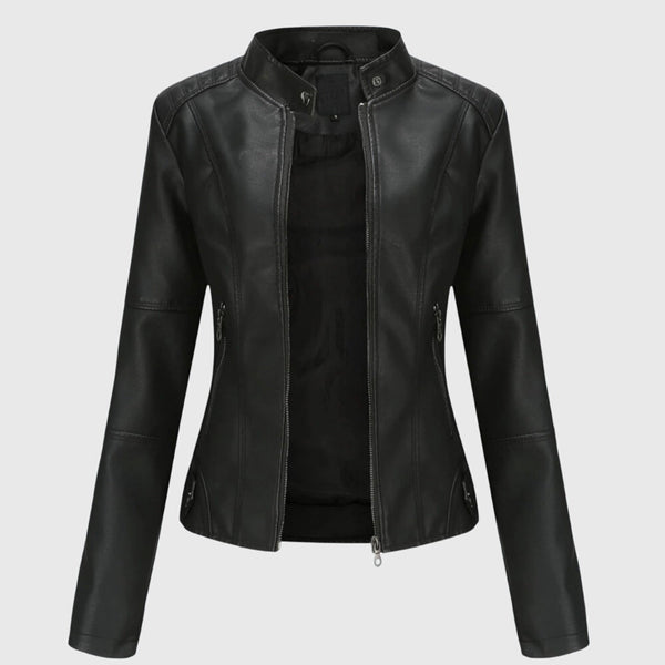 Giorgina™ - Stylish Leather Jacket for Women