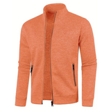 Kasper | Classic Zip-Up Cardigan