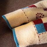 Hearth Patchwork Loom Wool Sweater