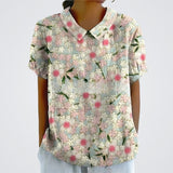 Lina | Blouse with Floral Design |
