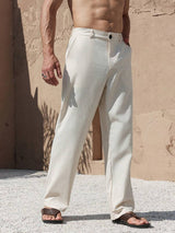 LINEN PANTS WITH POCKETS