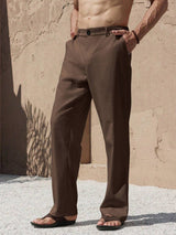 LINEN PANTS WITH POCKETS